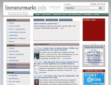 Tablet Screenshot of literaturmarkt.info